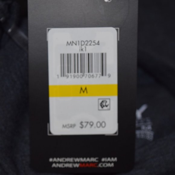 Marc New York Performance Heather Ink Pocket Waist-Tie Jumpsuit M - Picture 2 of 8